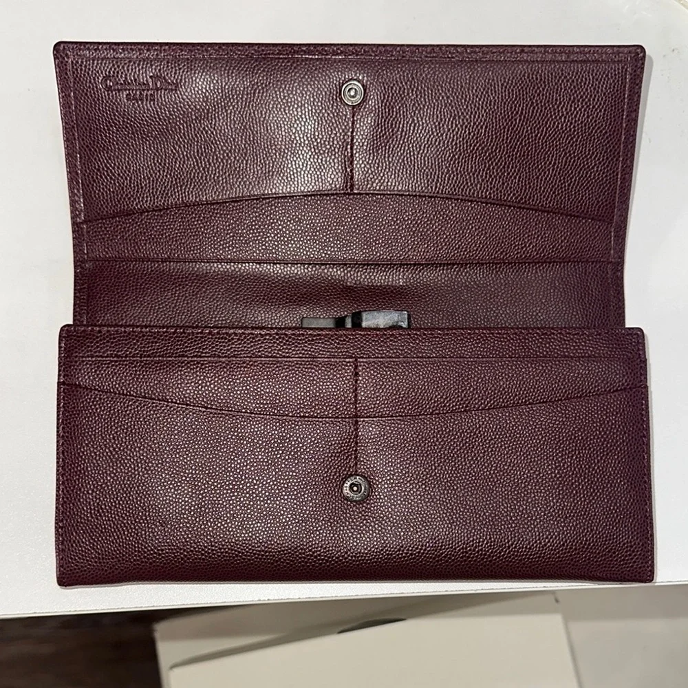Dior Burgundy Wallet
